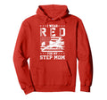 Red Friday My Step Mom Air Force Family Hoodie - Trendy Graphic Men Women - T-Shirt, Sweatshirt, Hoodie