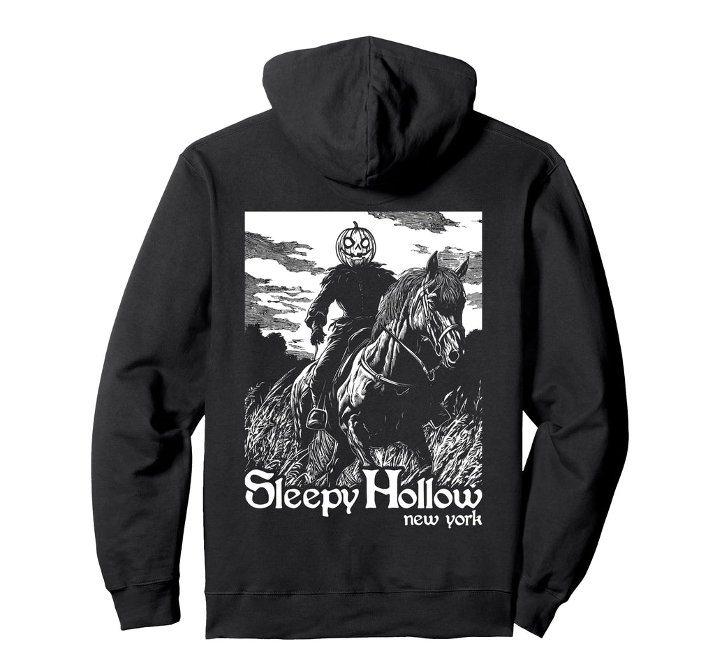 Legend Sleepy Hollow New York Headless Hoodie - Streetwear Style Unisex - T-Shirt, Sweatshirt, Hoodie