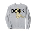 Book Worm Reading Sweatshirt - Trendy Graphic for Adults - T-Shirt, Sweatshirt, Hoodie