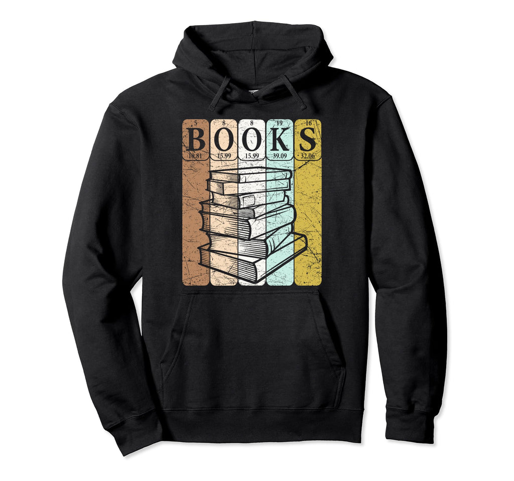 Book Reader Periodic Table Elements Nerd Hoodie - Streetwear Style Unisex - T-Shirt, Sweatshirt, Hoodie