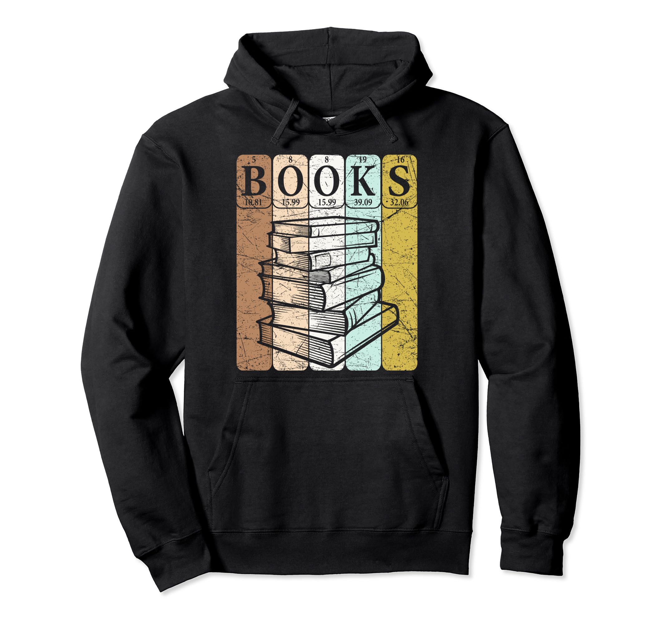 Book Reader Periodic Table Elements Nerd Hoodie - Streetwear Style Unisex - T-Shirt, Sweatshirt, Hoodie