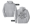 Person Behind Me You Are Amazing Hoodie - Minimalist Print Unisex - T-Shirt, Sweatshirt, Hoodie