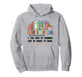 Abibliophobia Librarian Funny Reading Hoodie - Novelty Apparel for Adults - T-Shirt, Sweatshirt, Hoodie