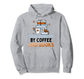 Easily Distracted Coffee And Books Hoodie - Graphic Print Men Women - T-Shirt, Sweatshirt, Hoodie