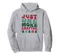 Just One More Chapter Reading Books Groovy Hoodie - Streetwear Style Unisex - T-Shirt, Sweatshirt, Hoodie