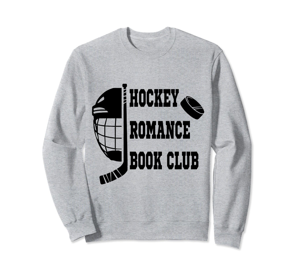 Hockey Romance Book Club Sweatshirt - Minimalist Print for Adults - T-Shirt, Sweatshirt, Hoodie