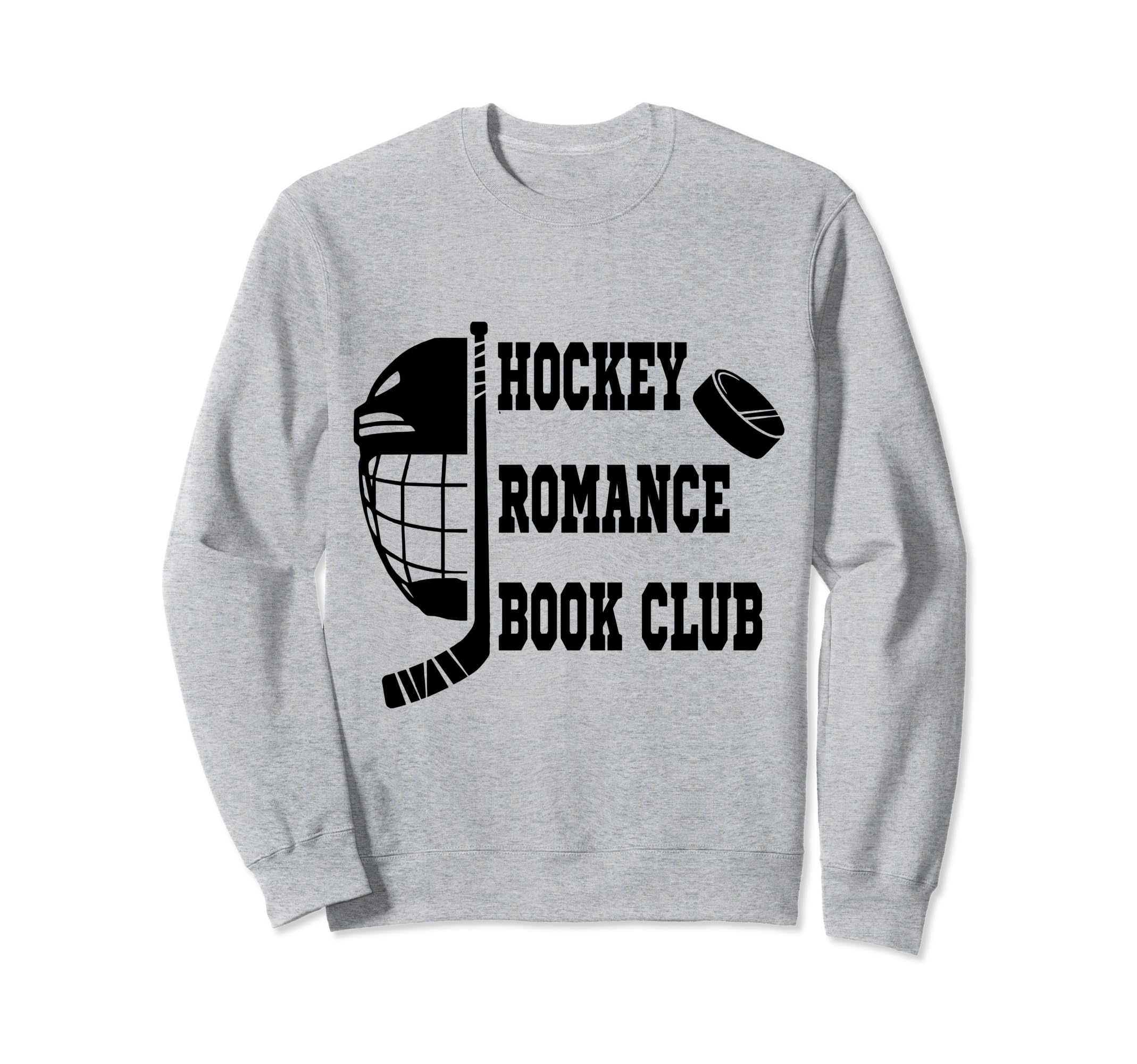Hockey Romance Book Club Sweatshirt - Minimalist Print for Adults - T-Shirt, Sweatshirt, Hoodie