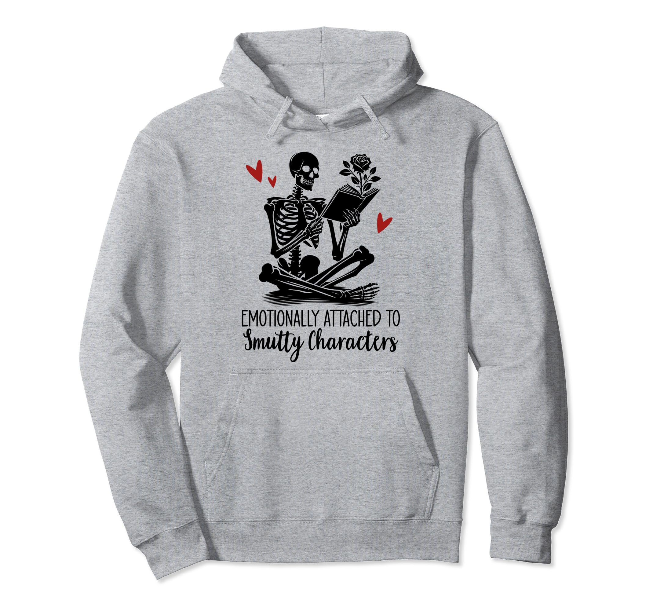 Emotionally Attached To Fictional Hoodie - Unique Graphic Unisex - T-Shirt, Sweatshirt, Hoodie