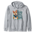 Therapy Dog Handler Gifts And Hoodie - Graphic Print Men Women - T-Shirt, Sweatshirt, Hoodie