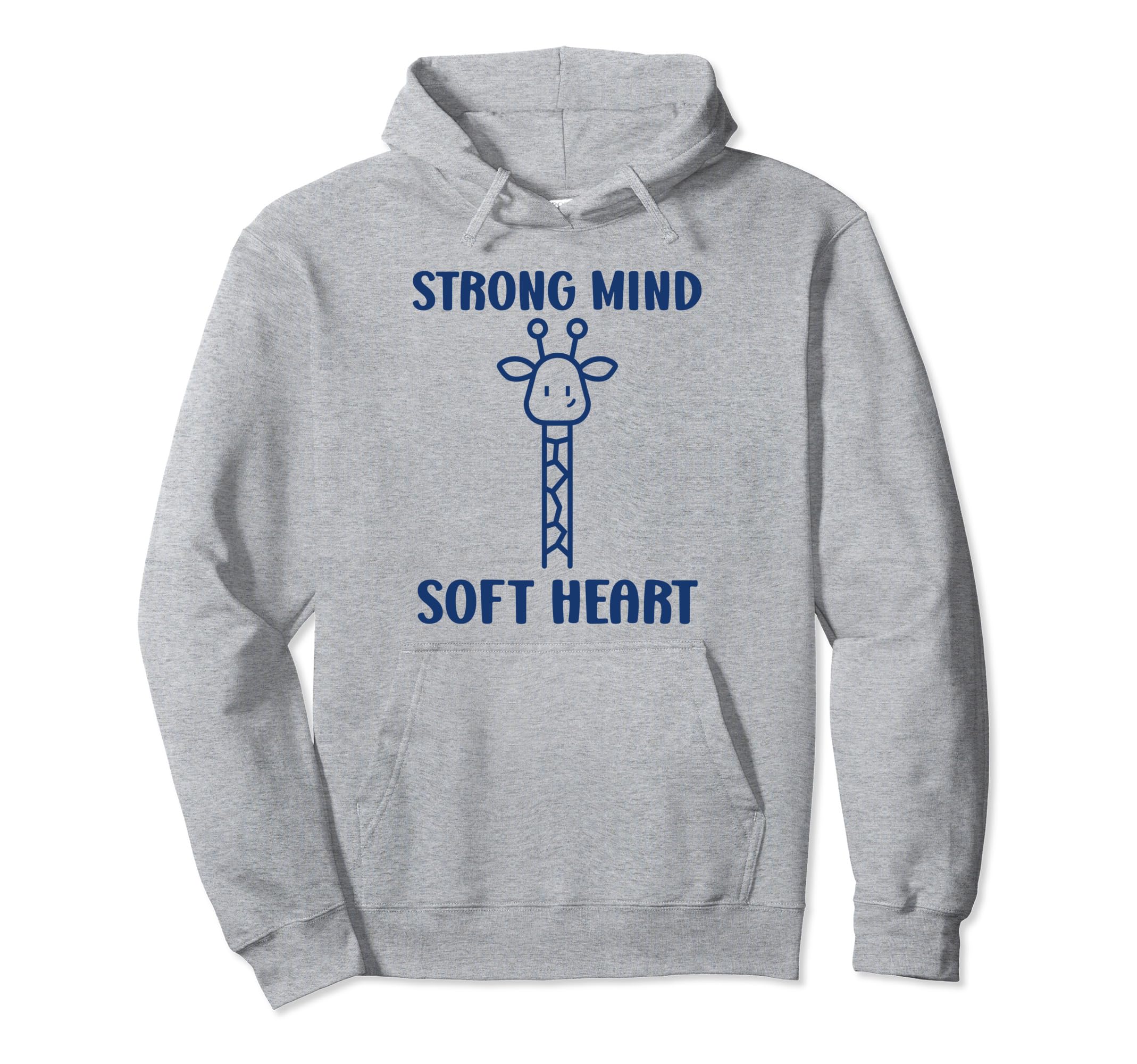 Animal Strong Mind Soft Heart Mental Hoodie - Fun Novelty Design Unisex - T-Shirt, Sweatshirt, Hoodie