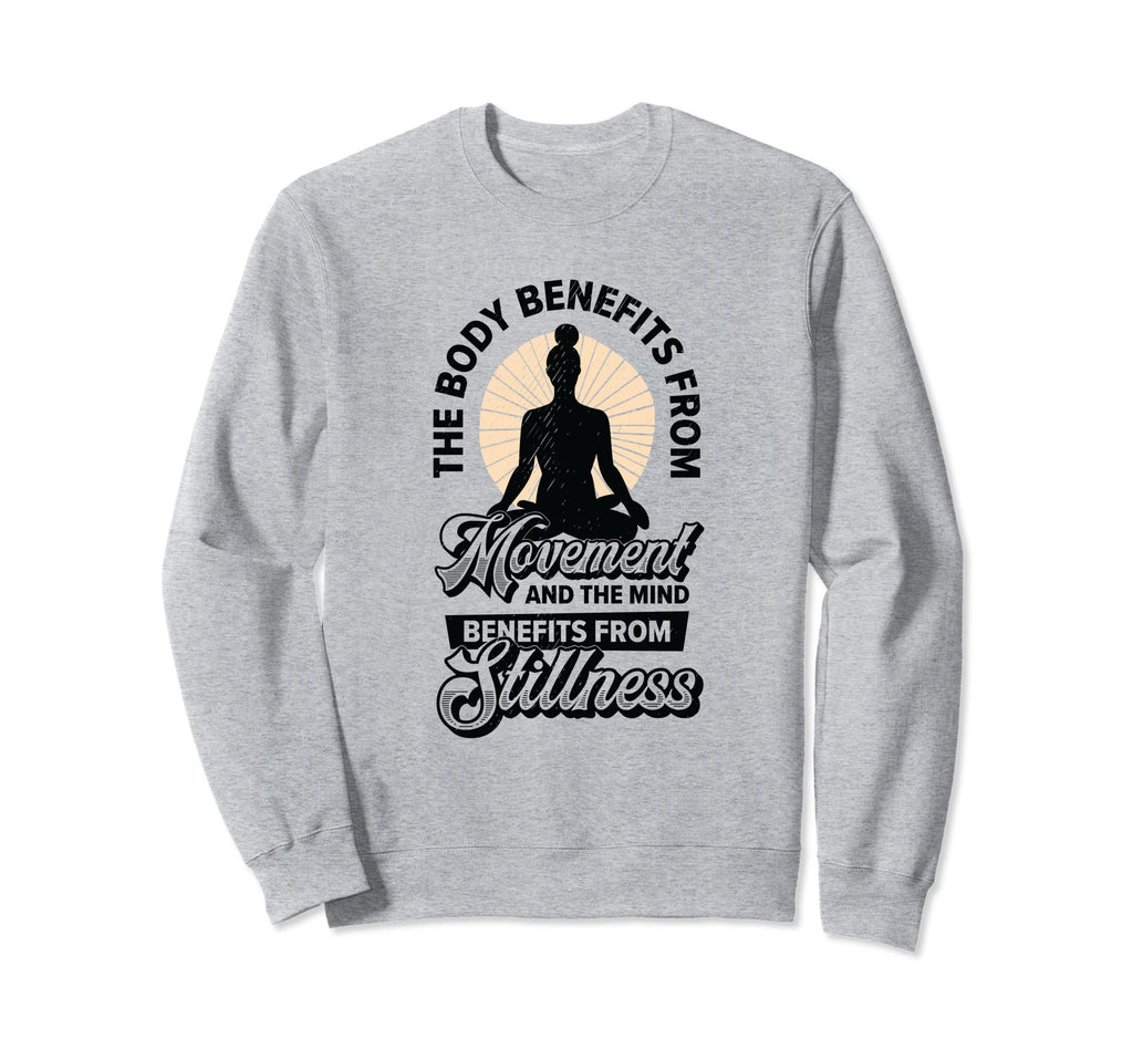 Calmness Serenity Calm Meditation Sweatshirt - Minimalist Print Unisex - T-Shirt, Sweatshirt, Hoodie