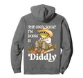 Frog Toad Cowboy Western Only Squat Im Hoodie - Unique Graphic for Adults - T-Shirt, Sweatshirt, Hoodie