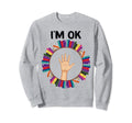 Book Lovers Im Ok National Book Sweatshirt - Graphic Print Men Women - T-Shirt, Sweatshirt, Hoodie