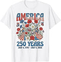 Americas 250th Birthday 4th July Anniversary USA 250 Women T-Shirt Unisex T-shirt, Sweatshirt, Hoodie, Long Sleeve Tee - T-Shirt, Sweatshirt, Hoodie