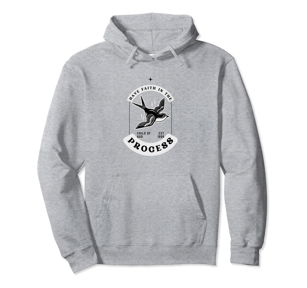 Trust Process Hoodie - Aesthetic Graphic for Adults - T-Shirt, Sweatshirt, Hoodie