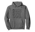 Teacher Coffee Lover Books Lesson Hoodie - Unique Graphic Unisex - T-Shirt, Sweatshirt, Hoodie