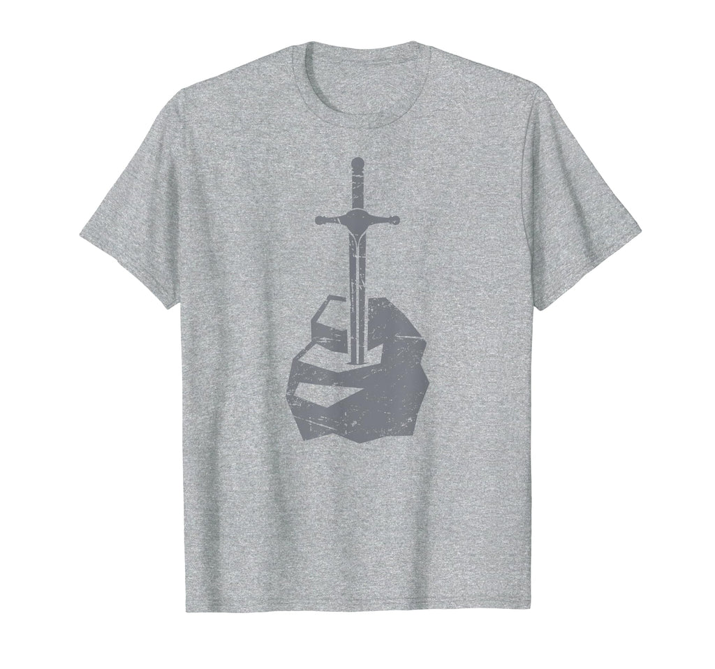 Medieval Literature King Arthur Sword T-Shirt - Custom Art Print Unisex - T-Shirt, Sweatshirt, Hoodie
