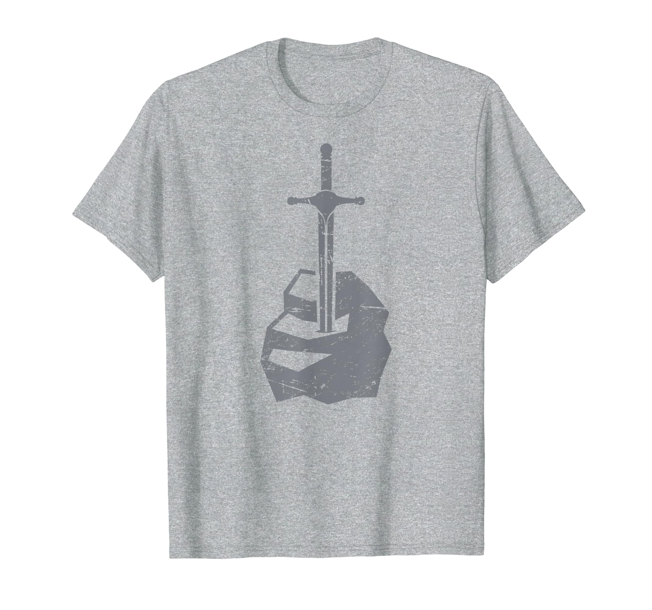 Medieval Literature King Arthur Sword T-Shirt - Custom Art Print Unisex - T-Shirt, Sweatshirt, Hoodie