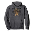 Serenity Prayer Self Love Growth Hoodie - Fun Novelty Design Men Women - T-Shirt, Sweatshirt, Hoodie