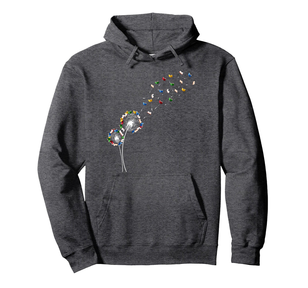 Book Lovers Dandelion Books Image Hoodie - Unique Graphic Men Women - T-Shirt, Sweatshirt, Hoodie