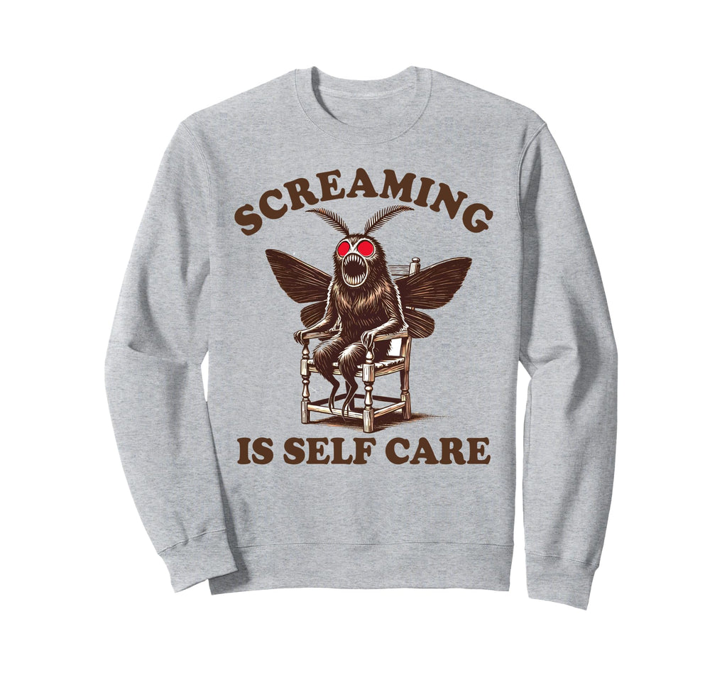 Moth Lover Mothman Entomologist Sweatshirt - Streetwear Style Unisex - T-Shirt, Sweatshirt, Hoodie