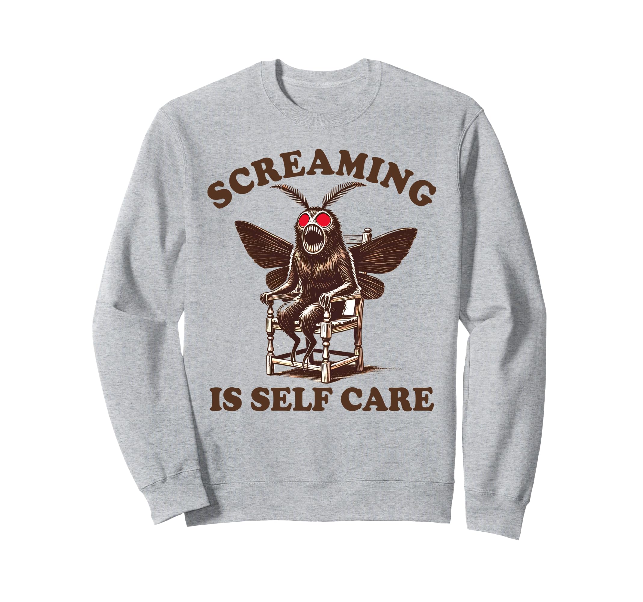 Moth Lover Mothman Entomologist Sweatshirt - Streetwear Style Unisex - T-Shirt, Sweatshirt, Hoodie