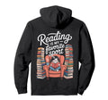 Reading Is My Favorite Sport Book Hoodie - Streetwear Style for Adults - T-Shirt, Sweatshirt, Hoodie