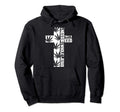 Weed Marijuana Cross Jesus Christian Hoodie - Novelty Apparel for Adults - T-Shirt, Sweatshirt, Hoodie