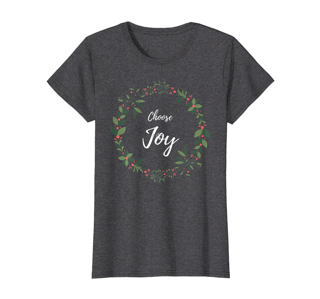 Womens Choose Joy White T-Shirt - Graphic Print for Adults - T-Shirt, Sweatshirt, Hoodie