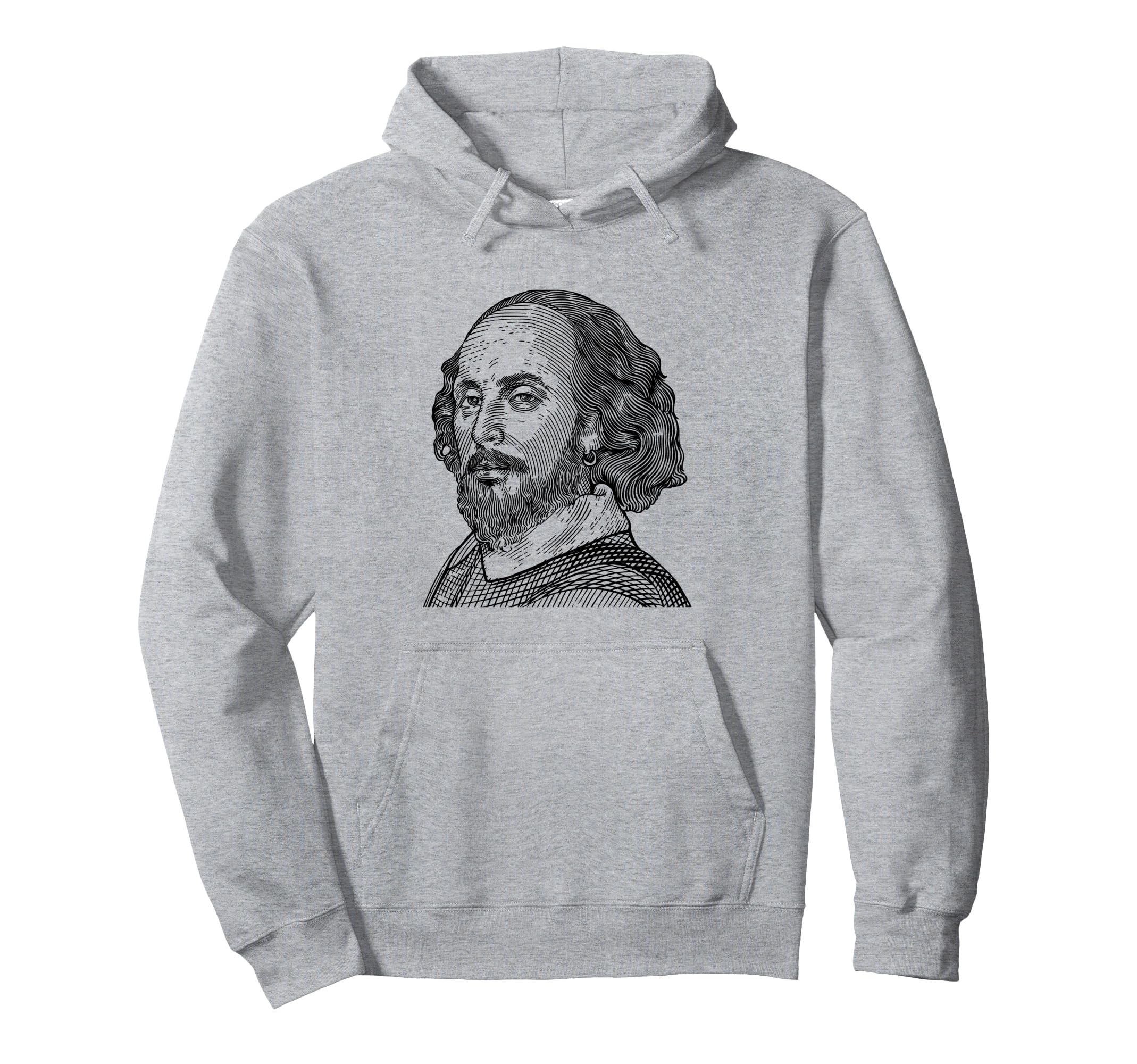 William Shakespeare Literature Hoodie - Aesthetic Graphic Unisex - T-Shirt, Sweatshirt, Hoodie
