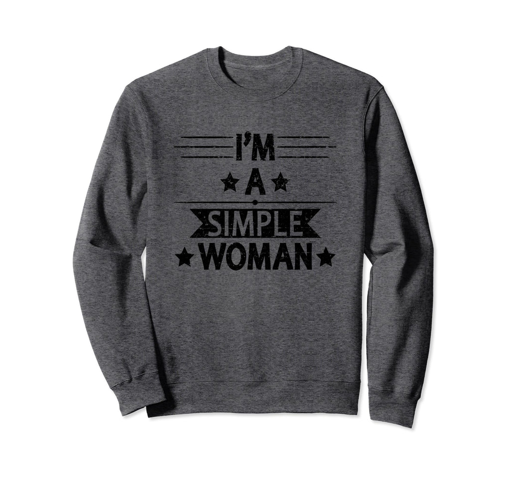 Im Simple Funny Sarcastic Sweatshirt - Minimalist Print Unisex - T-Shirt, Sweatshirt, Hoodie