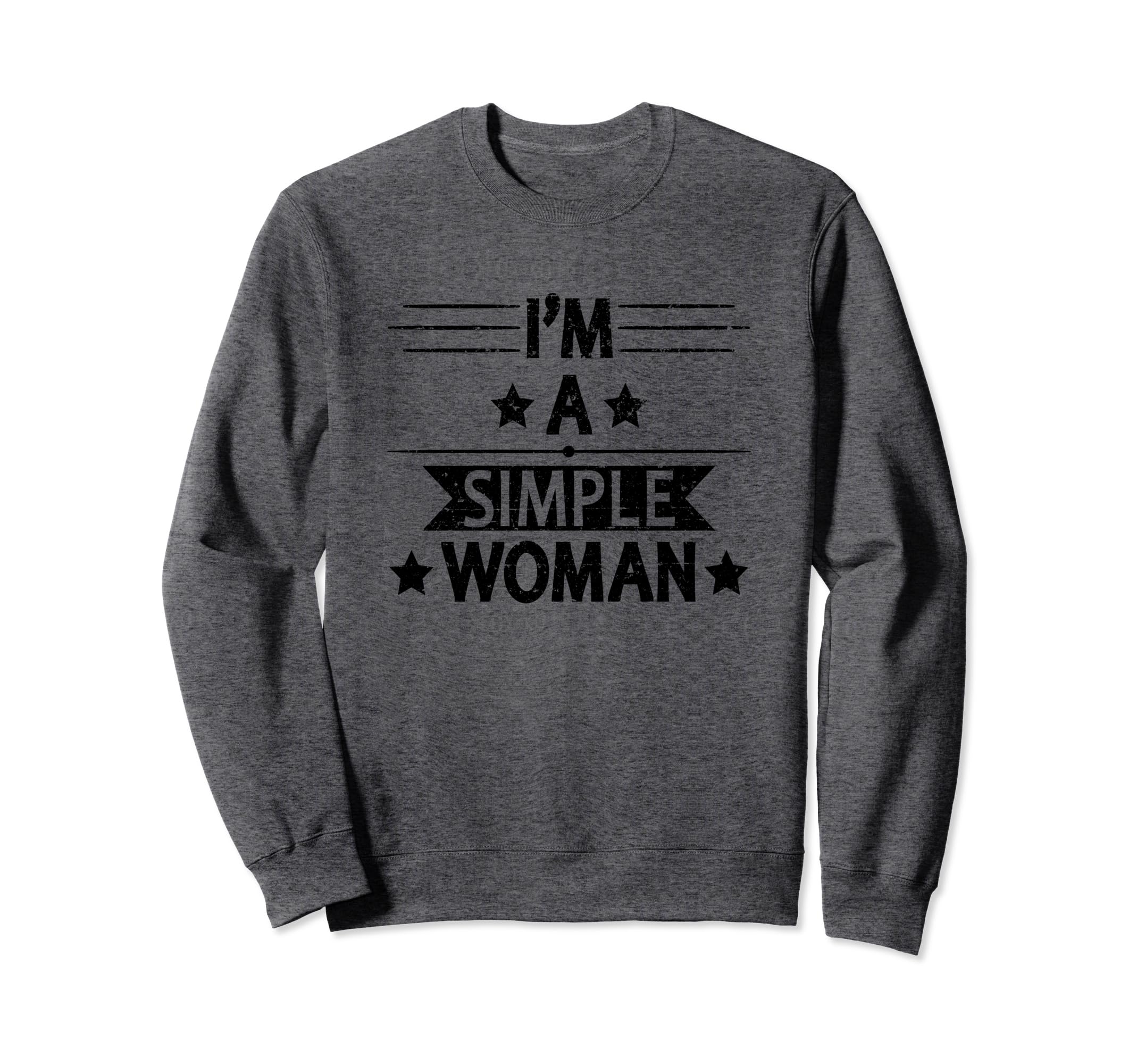 Im Simple Funny Sarcastic Sweatshirt - Minimalist Print Unisex - T-Shirt, Sweatshirt, Hoodie