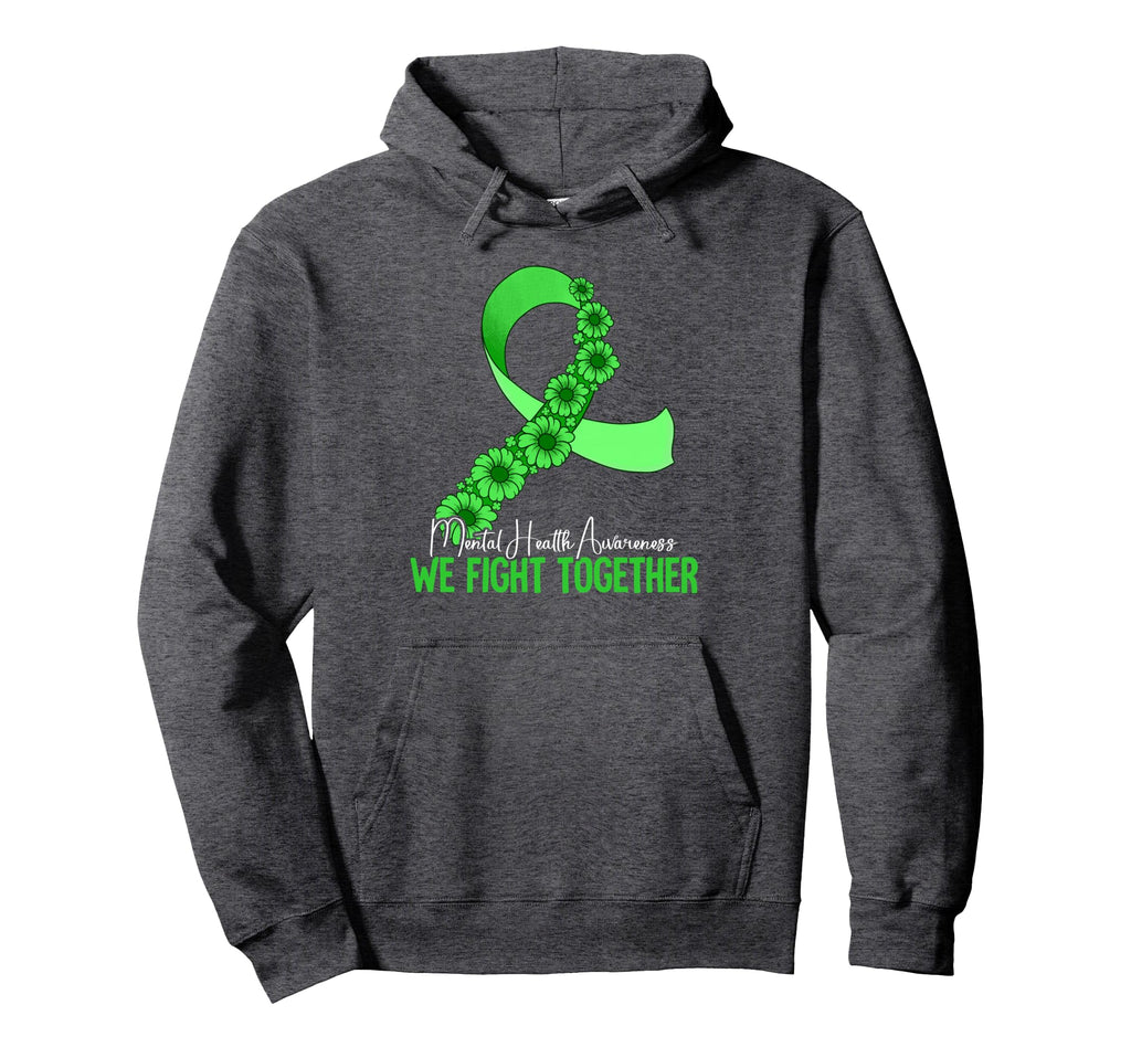 Mental Health Awareness Hoodie - Unique Graphic Unisex - T-Shirt, Sweatshirt, Hoodie