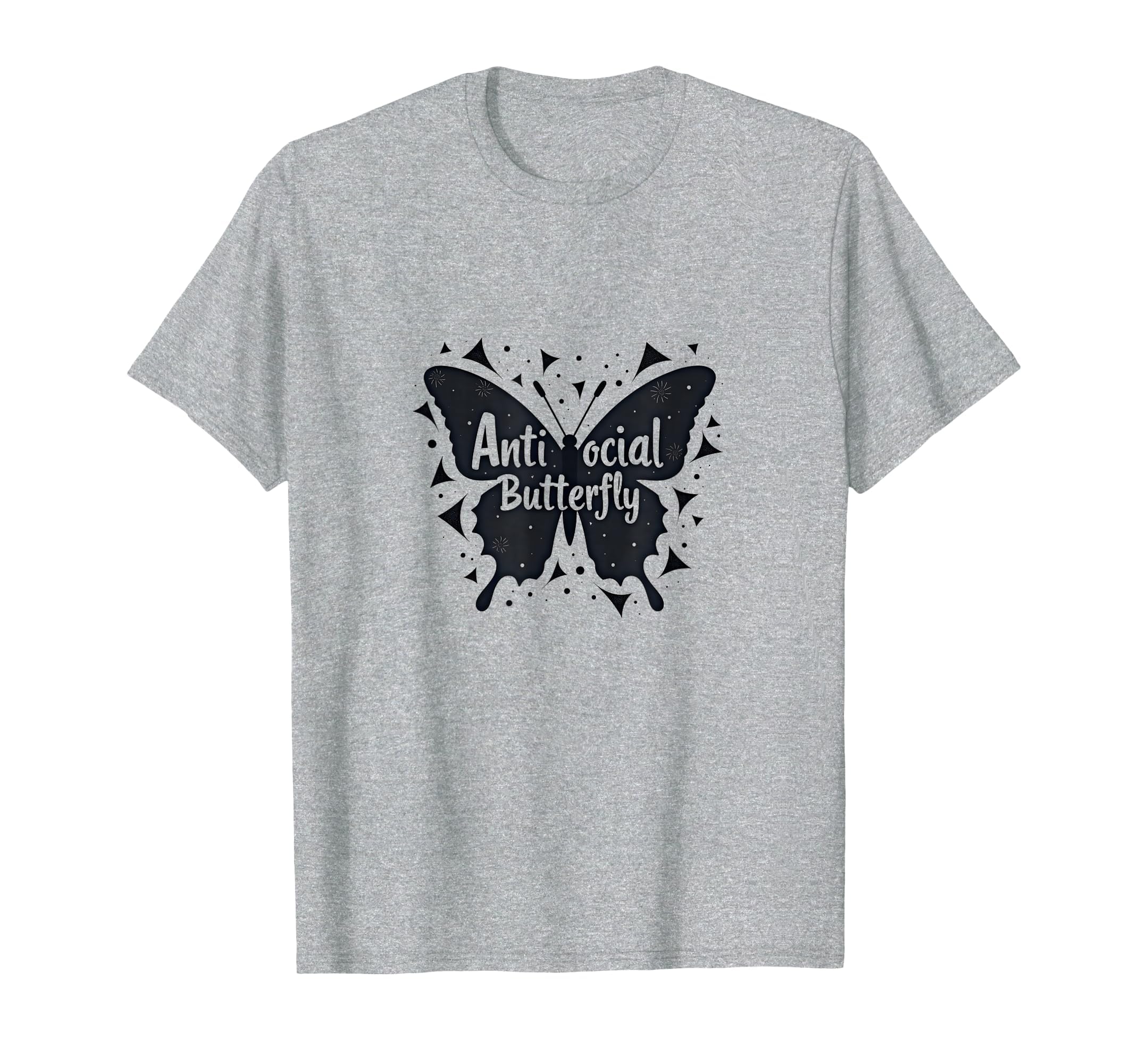 Antisocial Butterfly Ew People T-Shirt - Graphic Print for Adults - T-Shirt, Sweatshirt, Hoodie