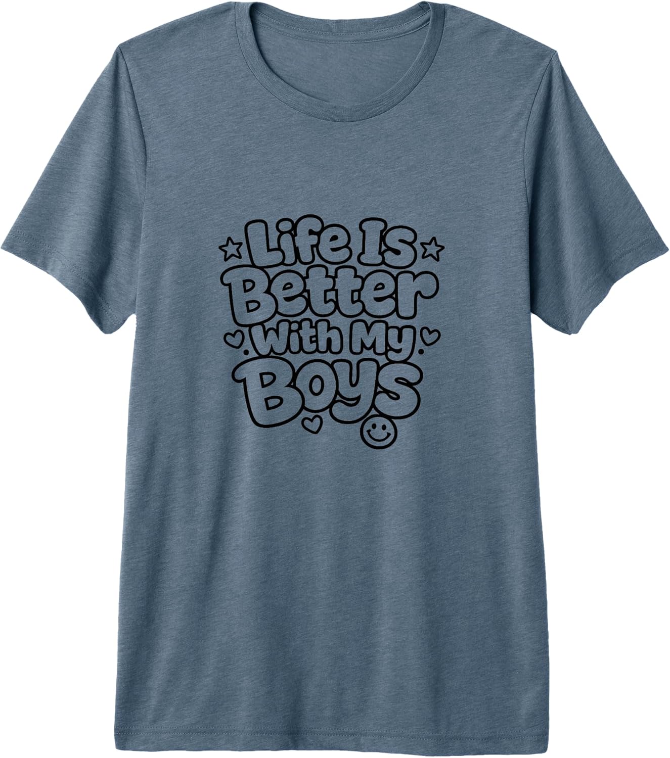 Life is Better with My Boys Boy Mom Premium Tri-Blend T-Shirt Unisex T-shirt, Sweatshirt, Hoodie, Long Sleeve Tee - T-Shirt, Sweatshirt, Hoodie