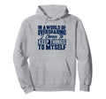 Antisocial I Keep Things To Myself Hoodie - Streetwear Style Unisex - T-Shirt, Sweatshirt, Hoodie