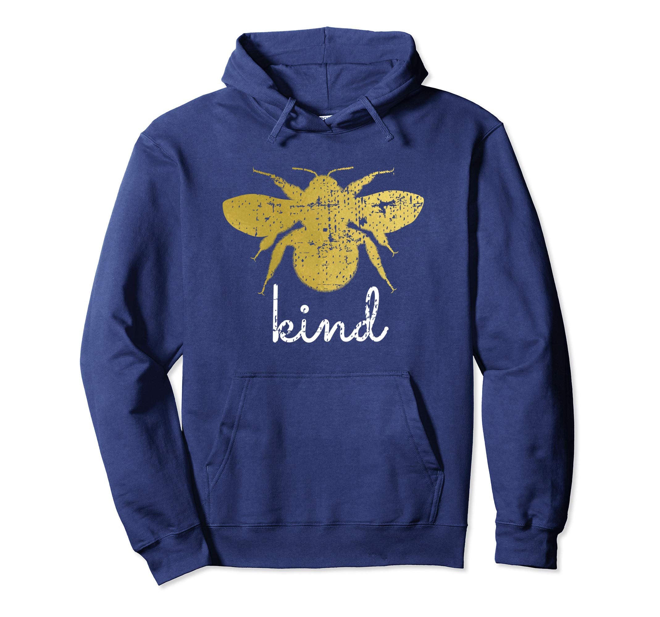 Be Kind Bumblebee Bee Kind Hoodie - Casual Everyday Wear for Adults - T-Shirt, Sweatshirt, Hoodie