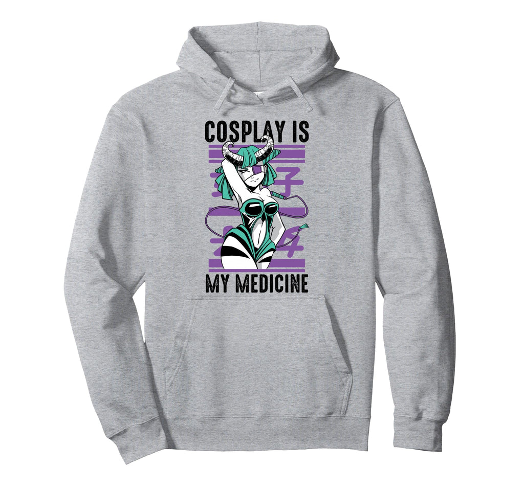Therapy Cosplay Is My Medicine Hobby Hoodie - Minimalist Print Unisex - T-Shirt, Sweatshirt, Hoodie