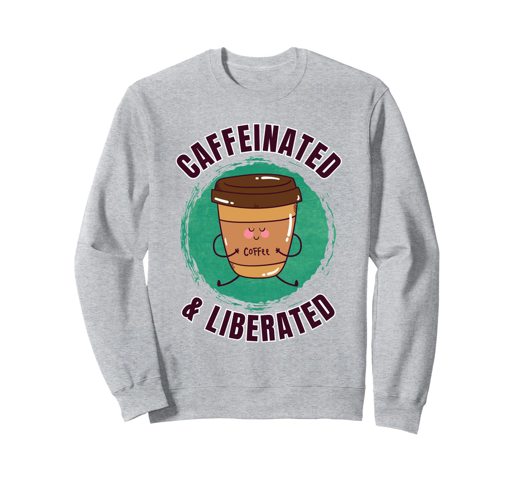 Funny Coffee Motivation Yoga Sweatshirt - Novelty Apparel Men Women - T-Shirt, Sweatshirt, Hoodie
