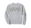 Neurodiversity Flowers Autism Sweatshirt - Unique Graphic Men Women - T-Shirt, Sweatshirt, Hoodie