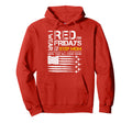 Wear Red Friday My Step Mom Air Force Hoodie - Trendy Graphic Unisex - T-Shirt, Sweatshirt, Hoodie