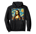 Lisa Crying Van Gogh Art Mental Health Hoodie - Custom Art Print Unisex - T-Shirt, Sweatshirt, Hoodie