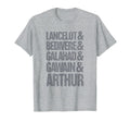 Medieval Literature King Arthur T-Shirt - Fun Novelty Design Men Women - T-Shirt, Sweatshirt, Hoodie