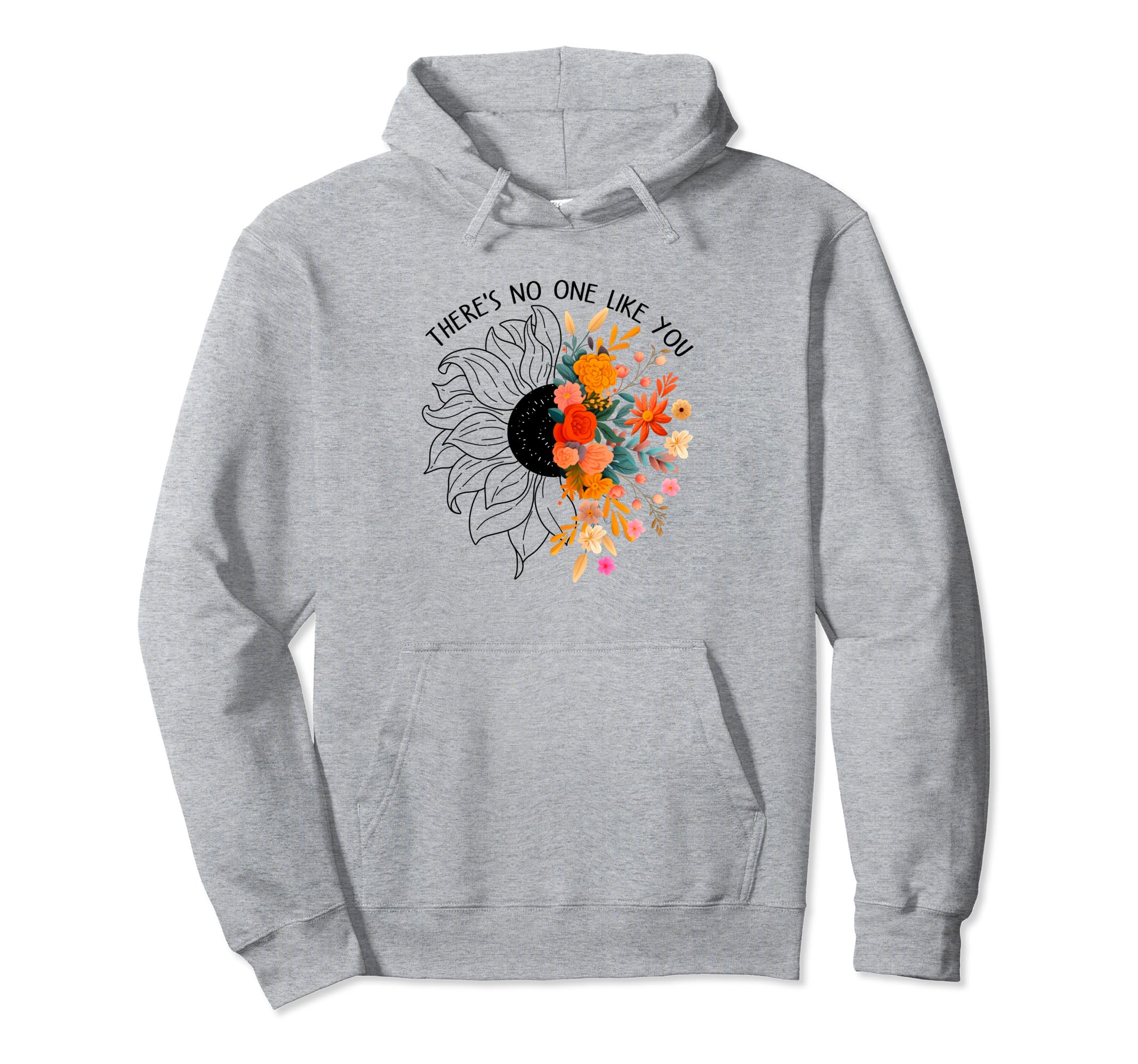 Kindness Sunflower Be Kind Self Care Hoodie - Unique Graphic Men Women - T-Shirt, Sweatshirt, Hoodie