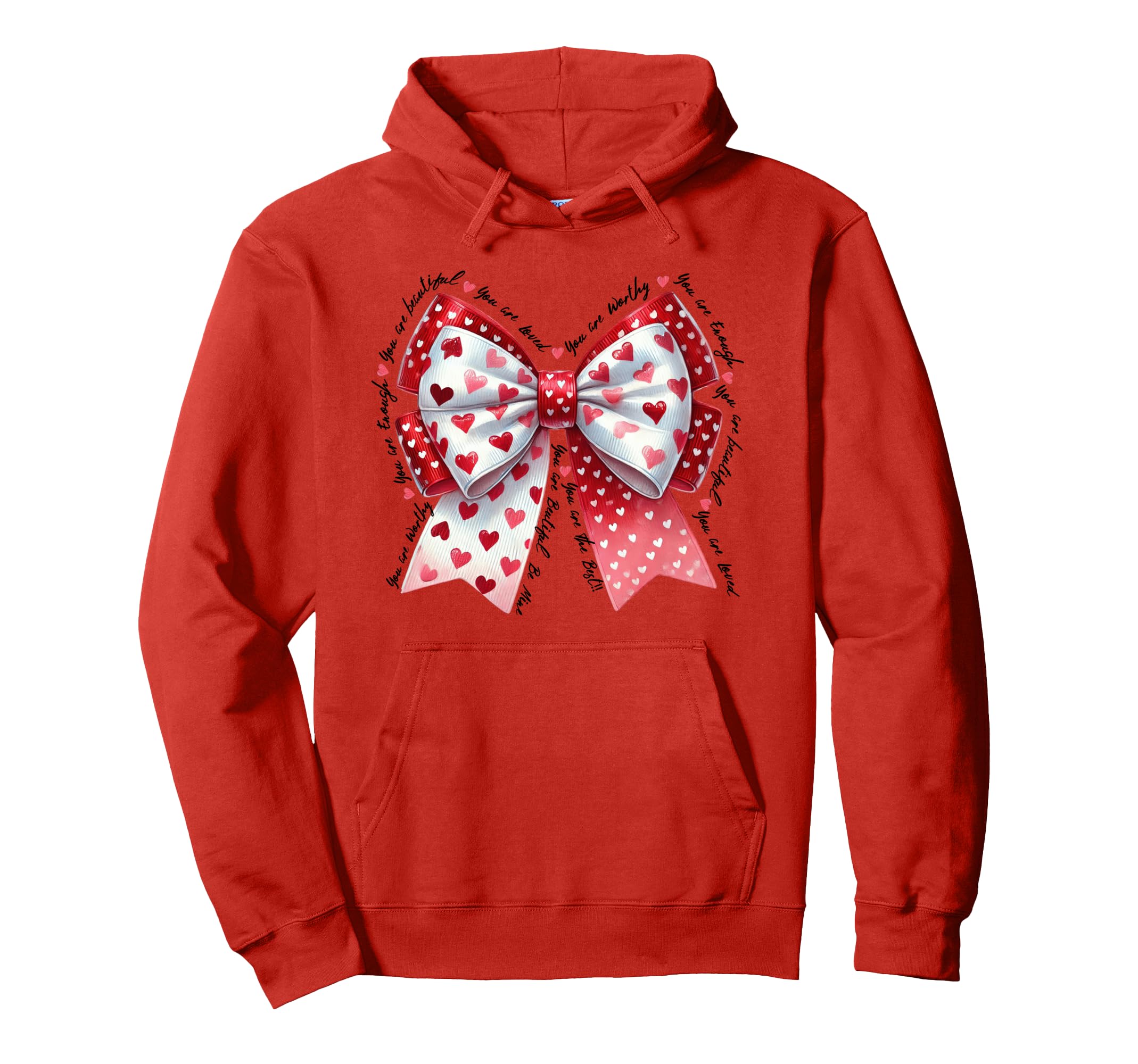 Self Care Affirmations Valentines Hoodie - Aesthetic Graphic Men Women - T-Shirt, Sweatshirt, Hoodie