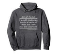 I Would Challenge You To Battle Wits Hoodie - Trendy Graphic for Adults - T-Shirt, Sweatshirt, Hoodie