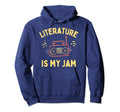 Womens Literature Teacher English Hoodie - Fun Novelty Design Unisex - T-Shirt, Sweatshirt, Hoodie