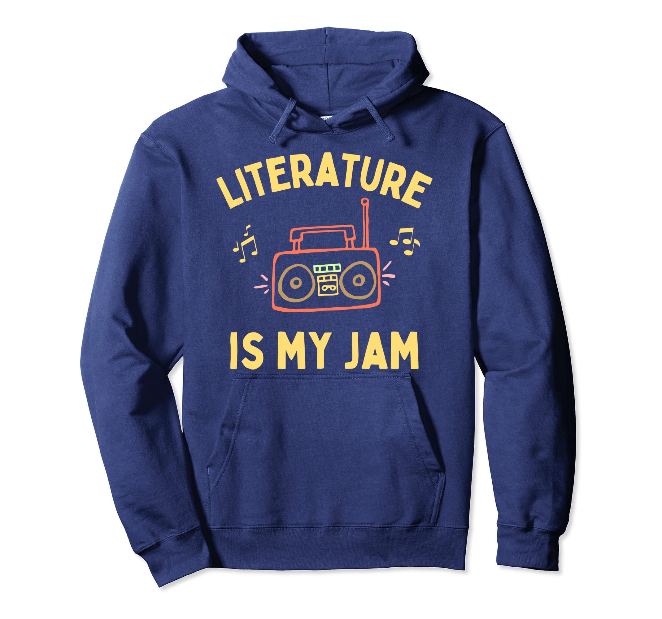 Womens Literature Teacher English Hoodie - Fun Novelty Design Unisex - T-Shirt, Sweatshirt, Hoodie
