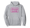 Choose Love Acts Kindness Joy Peace Faith Hoodie - Custom Art Print Unisex - T-Shirt, Sweatshirt, Hoodie