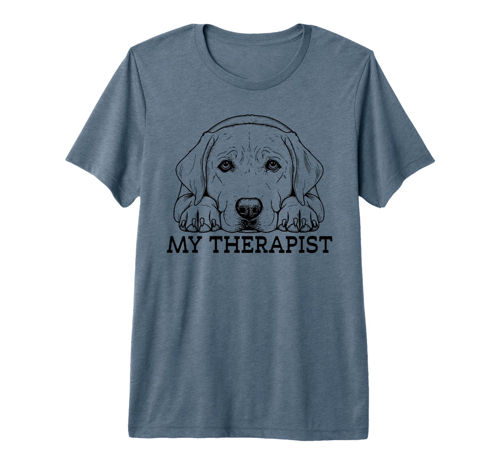 Funny Dog Owner Therapy Dog Lover Labrador T-Shirt - Trendy Graphic Unisex - T-Shirt, Sweatshirt, Hoodie